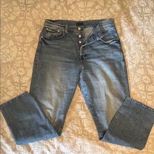 MOTHER High Waisted Hiker Jeans